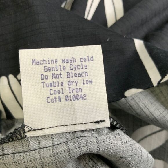 TORI RICHARD 100% Cotton Tropical Print Dress Sz 10 - Picture 9 of 11